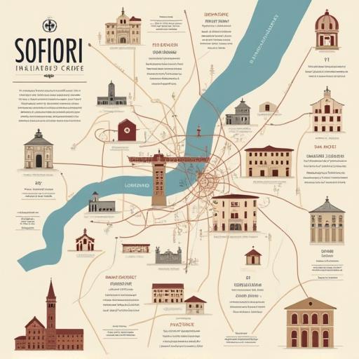 Mappa dello showroom Sofiori Interiors a Firenze